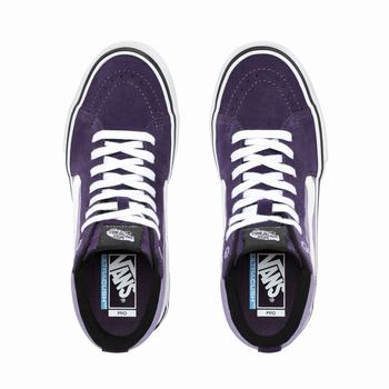 Panske Kotnikove Tenisky Vans Lizzie Armanto Sk8-Hi Pro Mysterioso VA40XQZAK